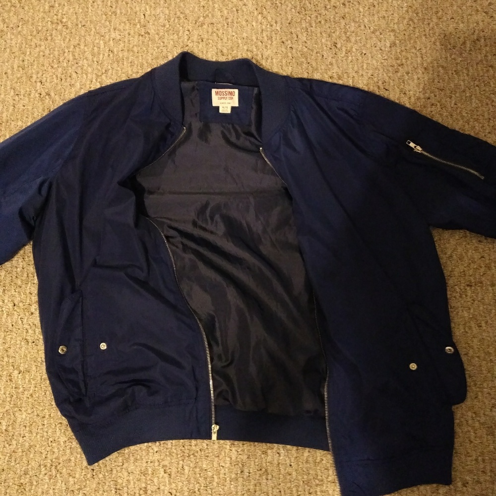 Blue Bomber Jacket